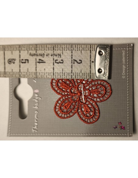 Parche Flor Bordada Caldera