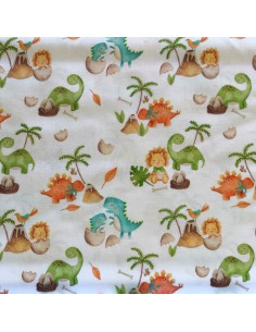 Tela Dinosaurios Bebés 2