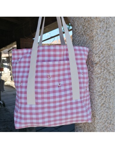 Tote Bag Margaritas Rosa