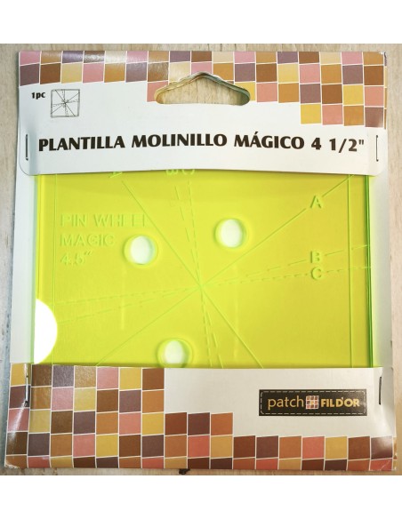 Plantilla Molinillo Mágico 4 1/2"
