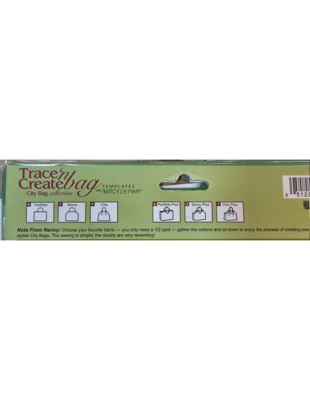 Plantilla bolso City Bag by Nancy Zieman